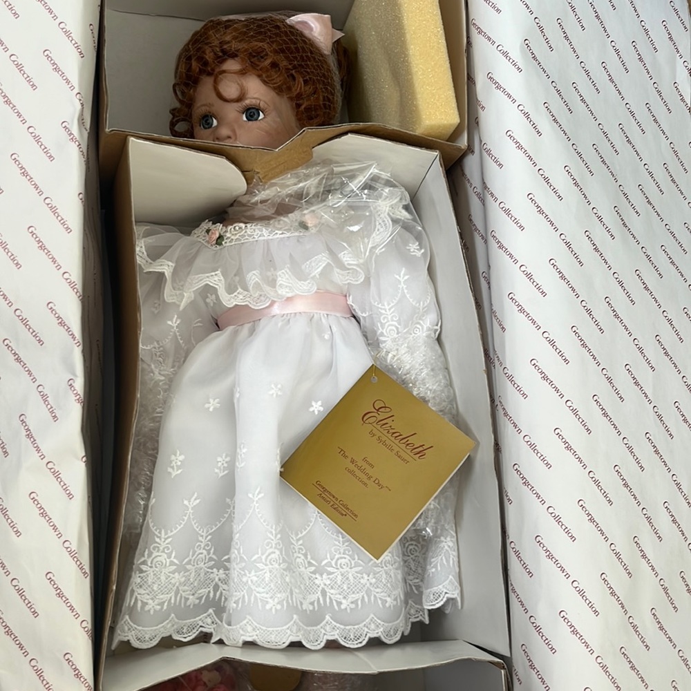 Georgetown Elizabeth doll. Brand new in box.